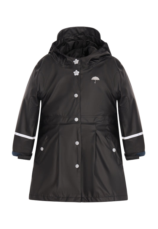 Schmuddelwedda girl's rain coat made from recycled polyester