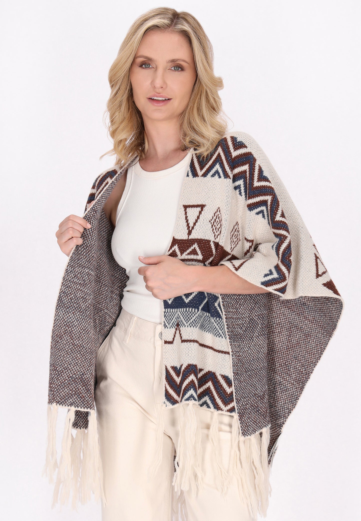usha FESTIVAL women's poncho