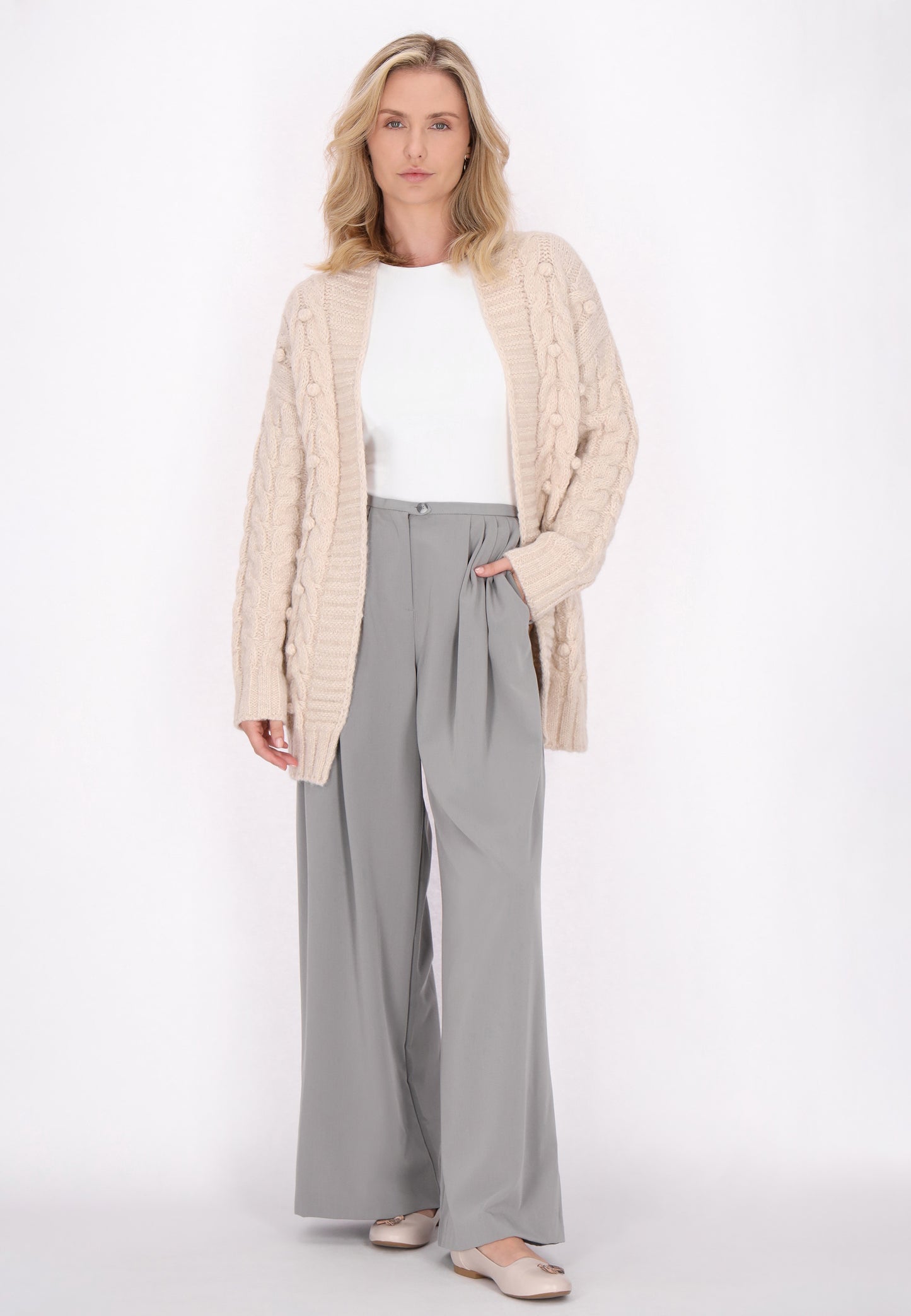 usha WHITE LABEL women's cardigan