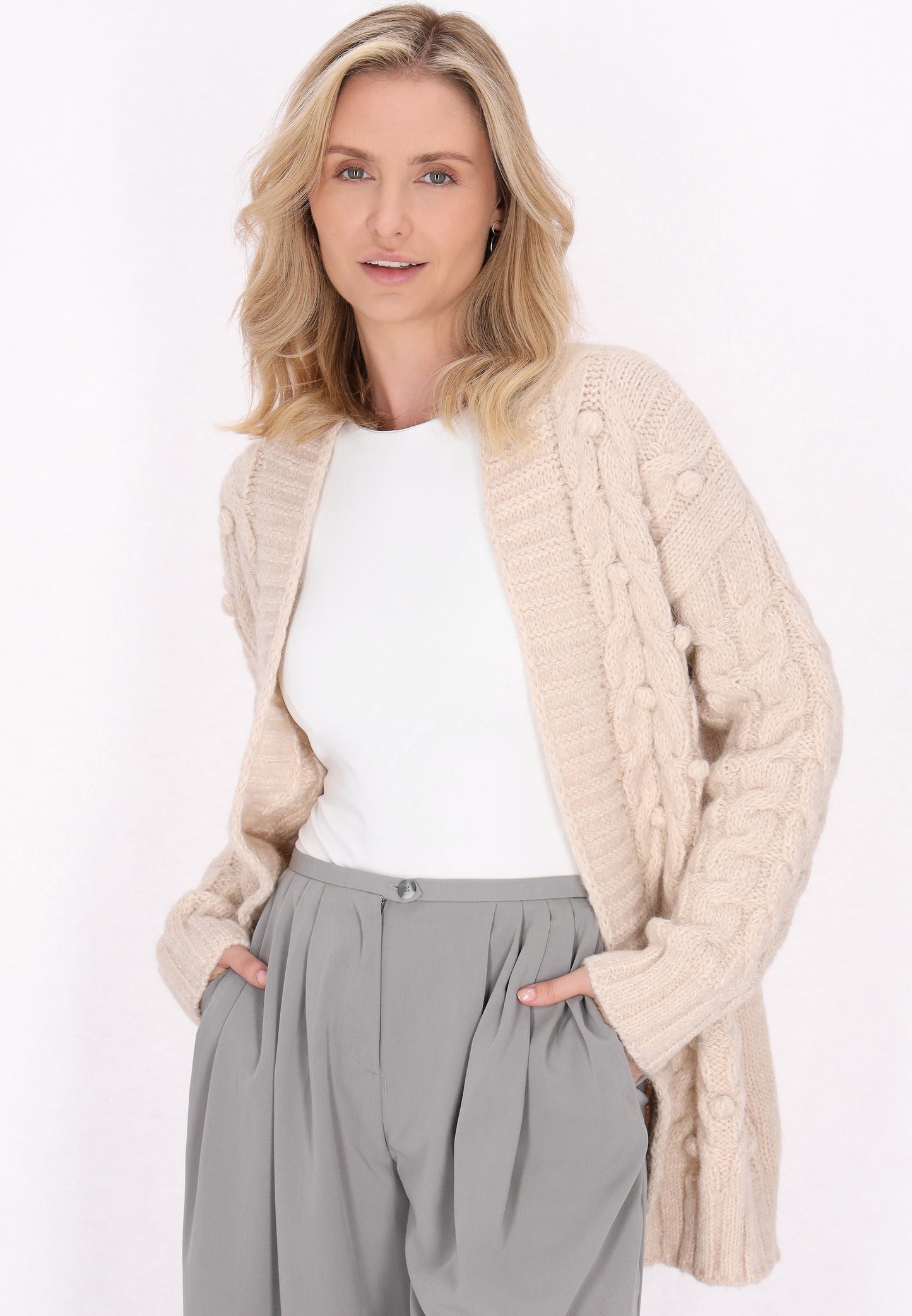 usha WHITE LABEL women's cardigan