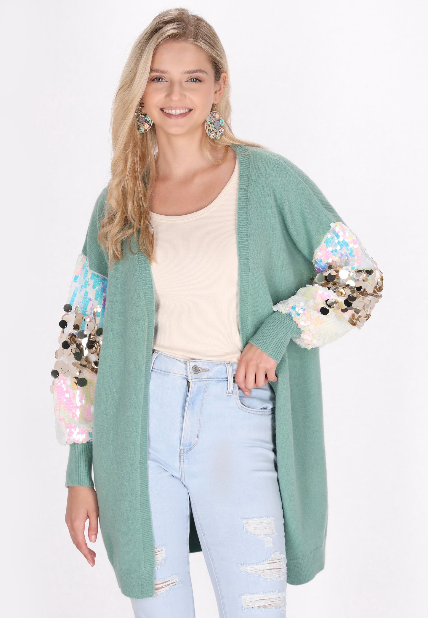 IZIA women's cardigan