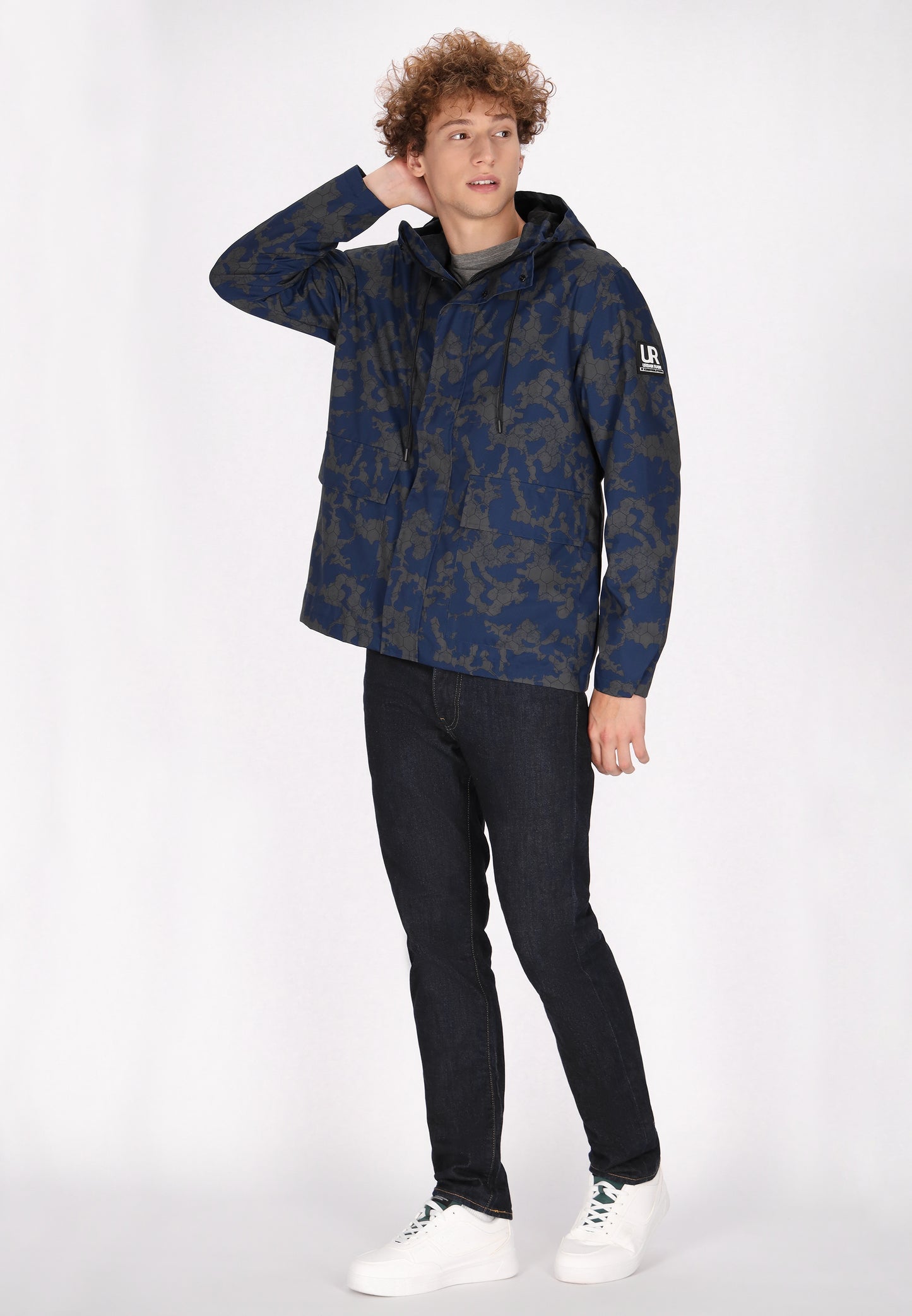 urban rain by Schmuddelwedda men's anorak jacket