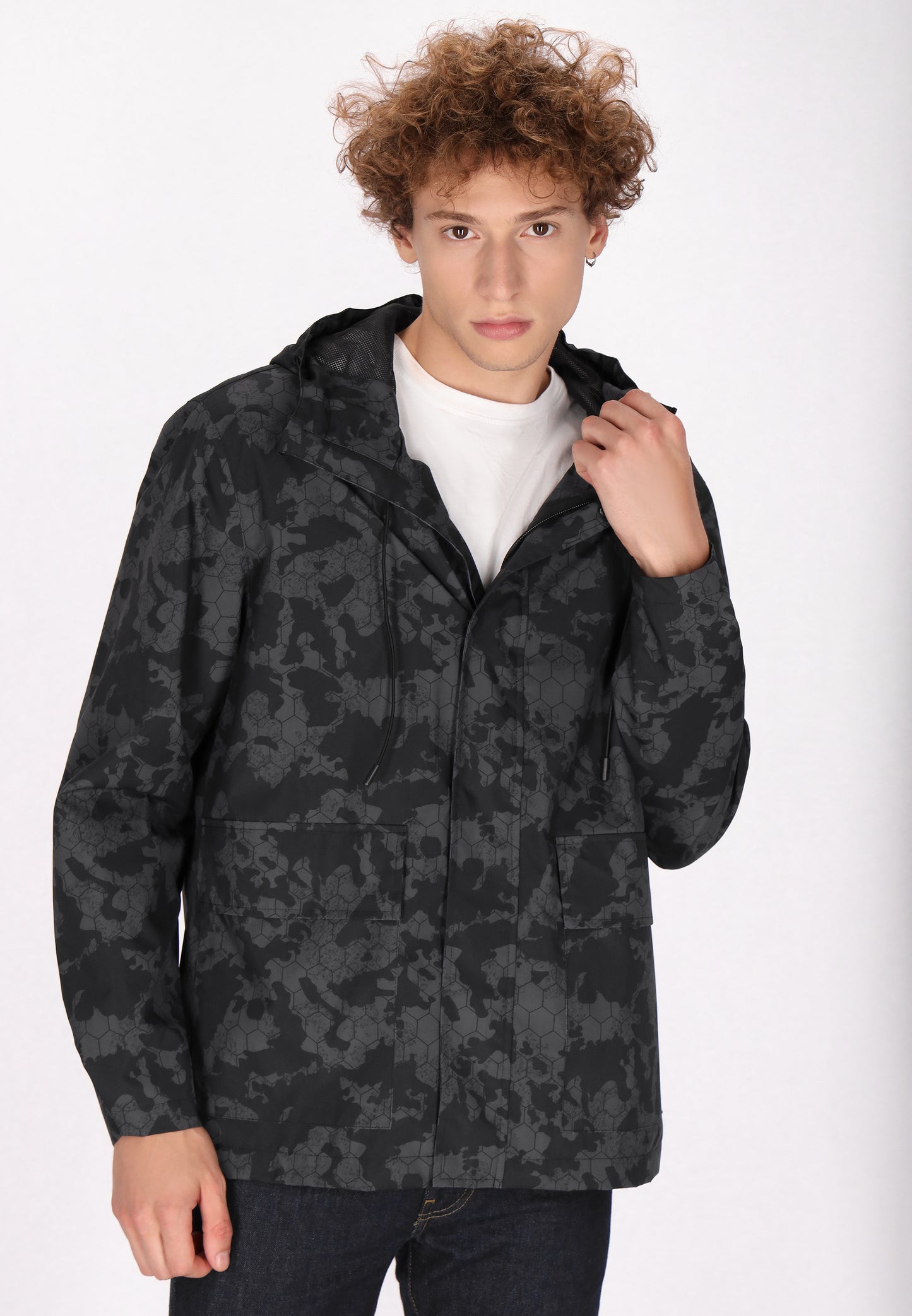 urban rain by Schmuddelwedda men's anorak jacket