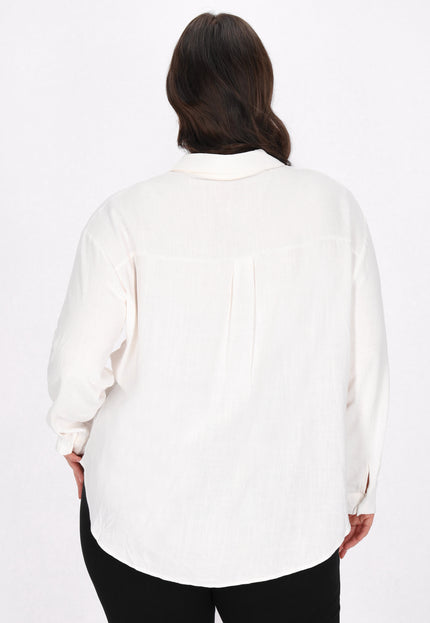 usha BLACK LABEL Women's Plus Size Blouse