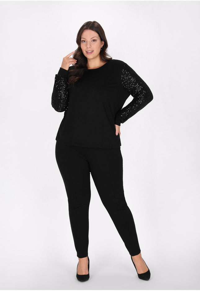 usha BLACK LABEL Women's Plus Size Blouse
