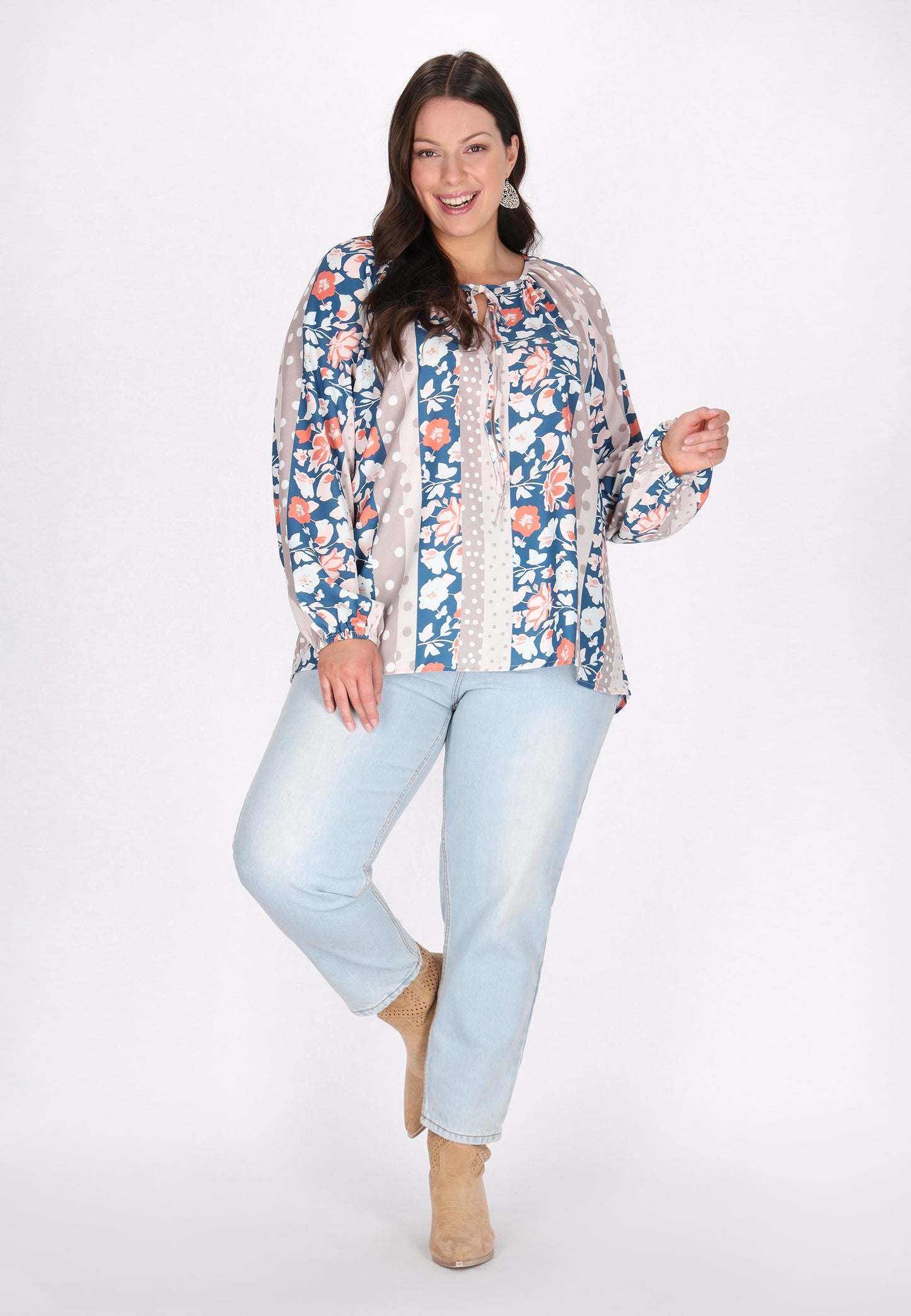 usha FESTIVAL women's plus size blouse