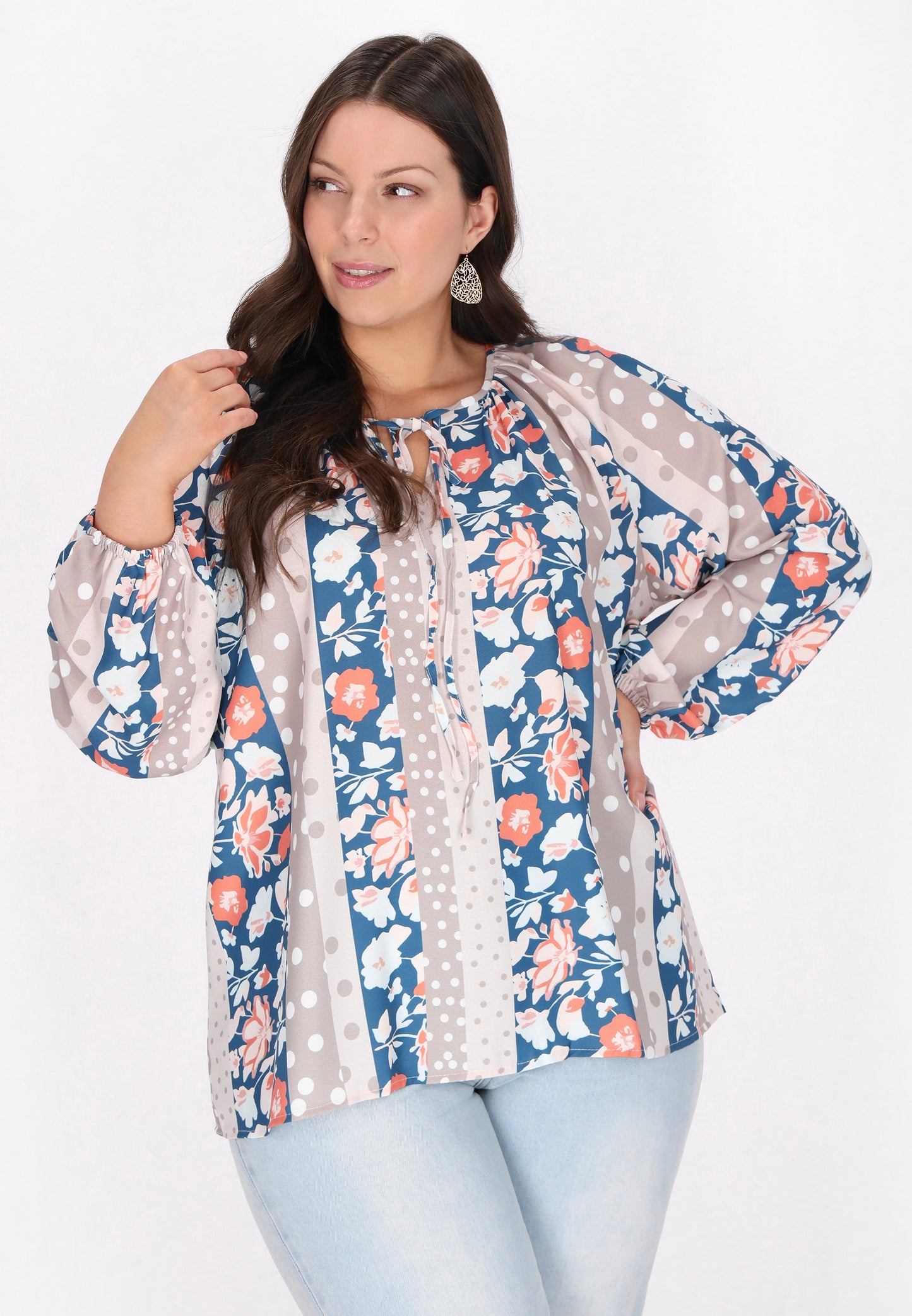 usha FESTIVAL women's plus size blouse