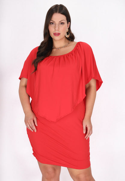faina damska sukienka plus size