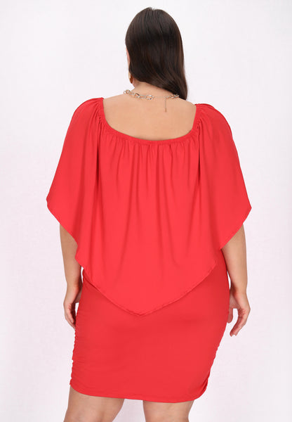 faina damska sukienka plus size