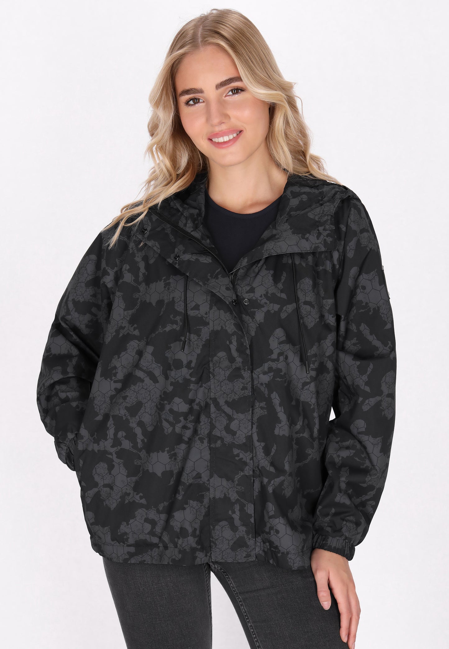 urban rain by Schmuddelwedda women's oversized anorak