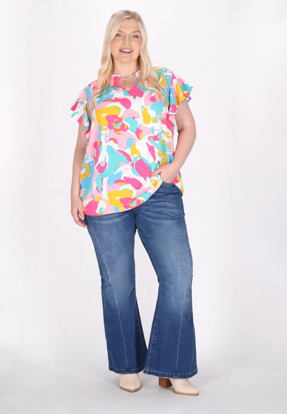 IZIA women's plus size blouse