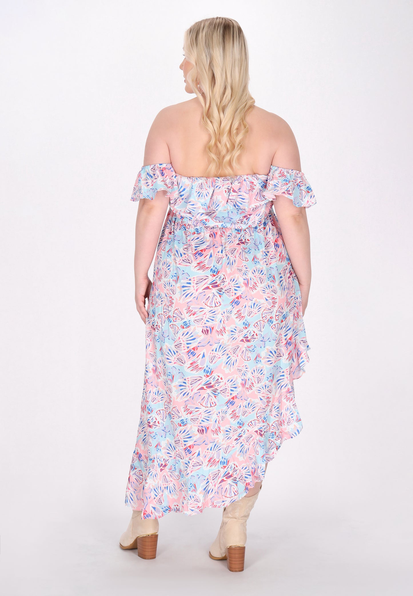 IZIA damska sukienka plus size