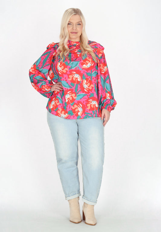 IZIA women's plus size blouse