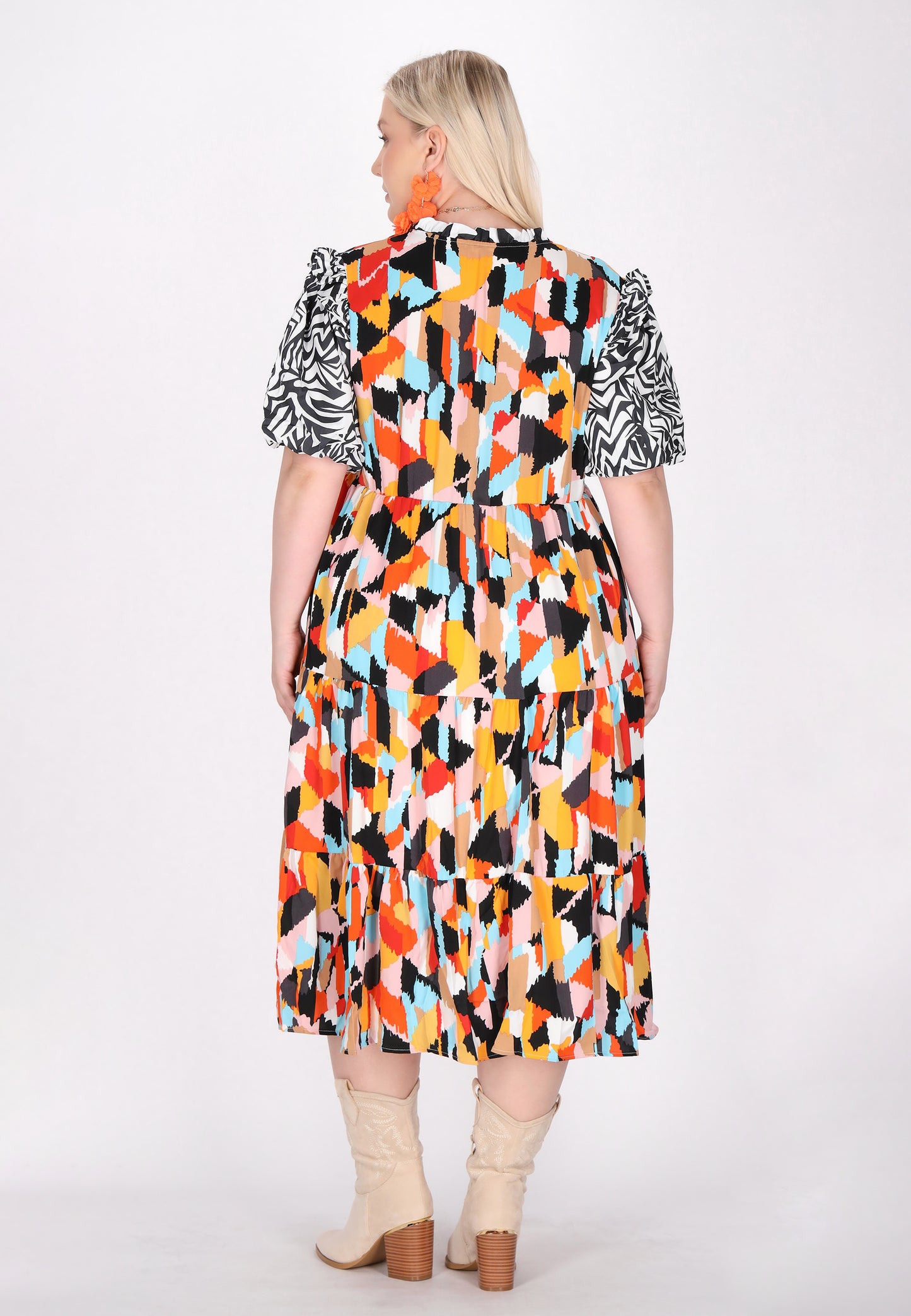 IZIA damska sukienka plus size
