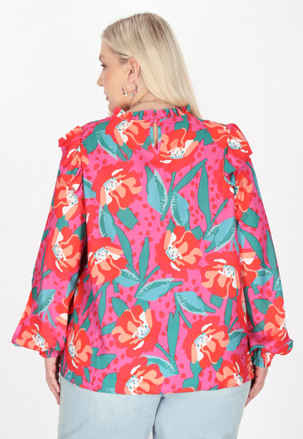 IZIA Women's Plus Size Blouse