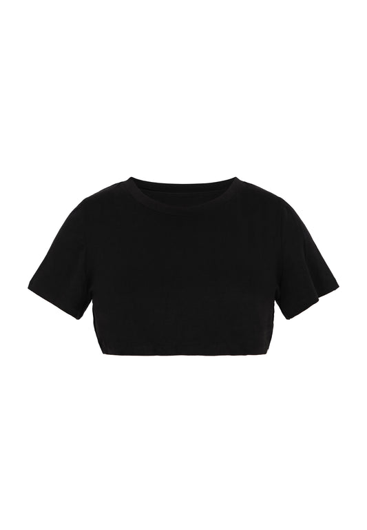 myMo women's plus size crop top