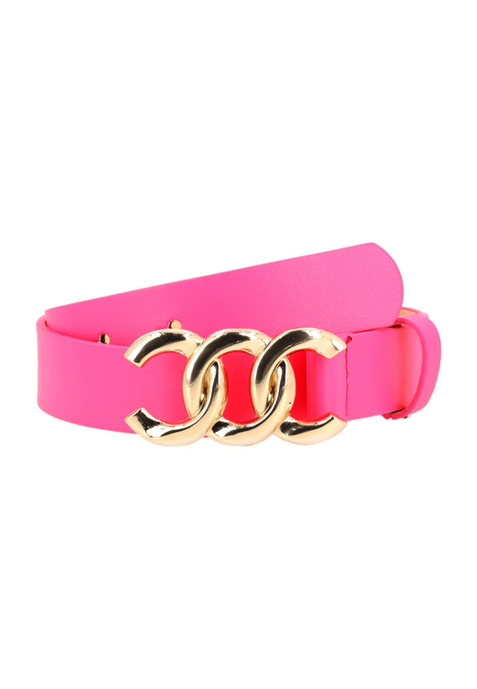 myMo KIDS girl's myMo KIDS Buckle & Belt Closure