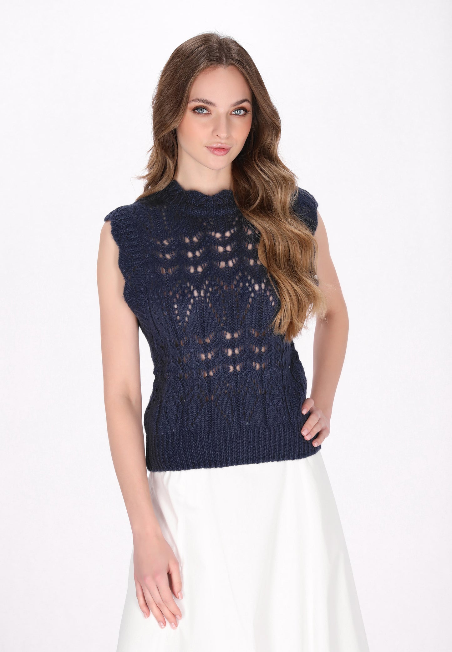 DreiMaster Vintage women's sleeveless jumper