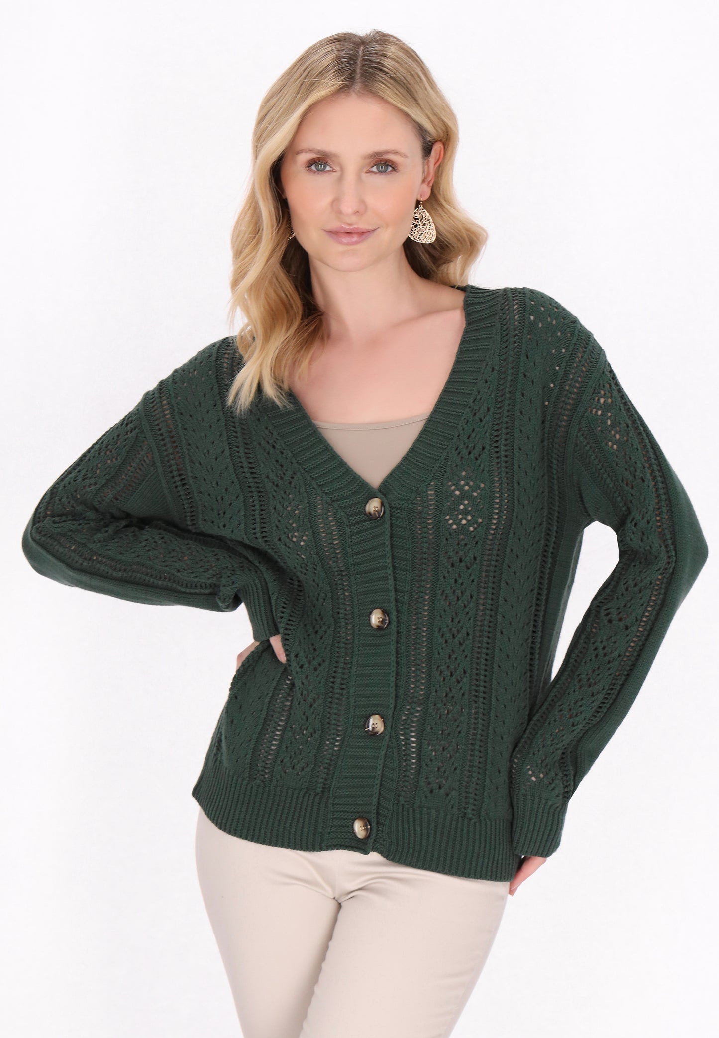 usha women's cardigan