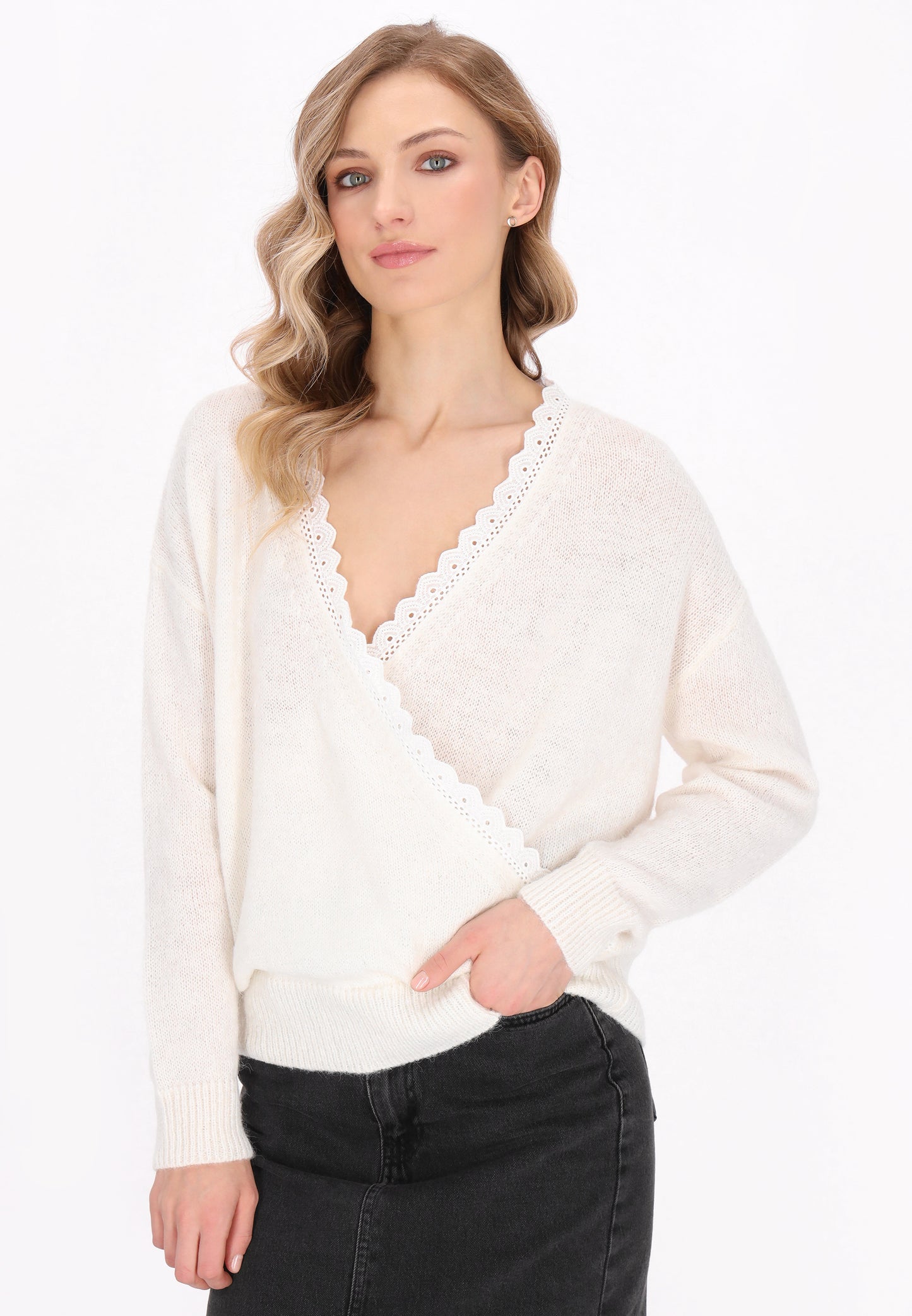 DreiMaster Vintage damski sweter