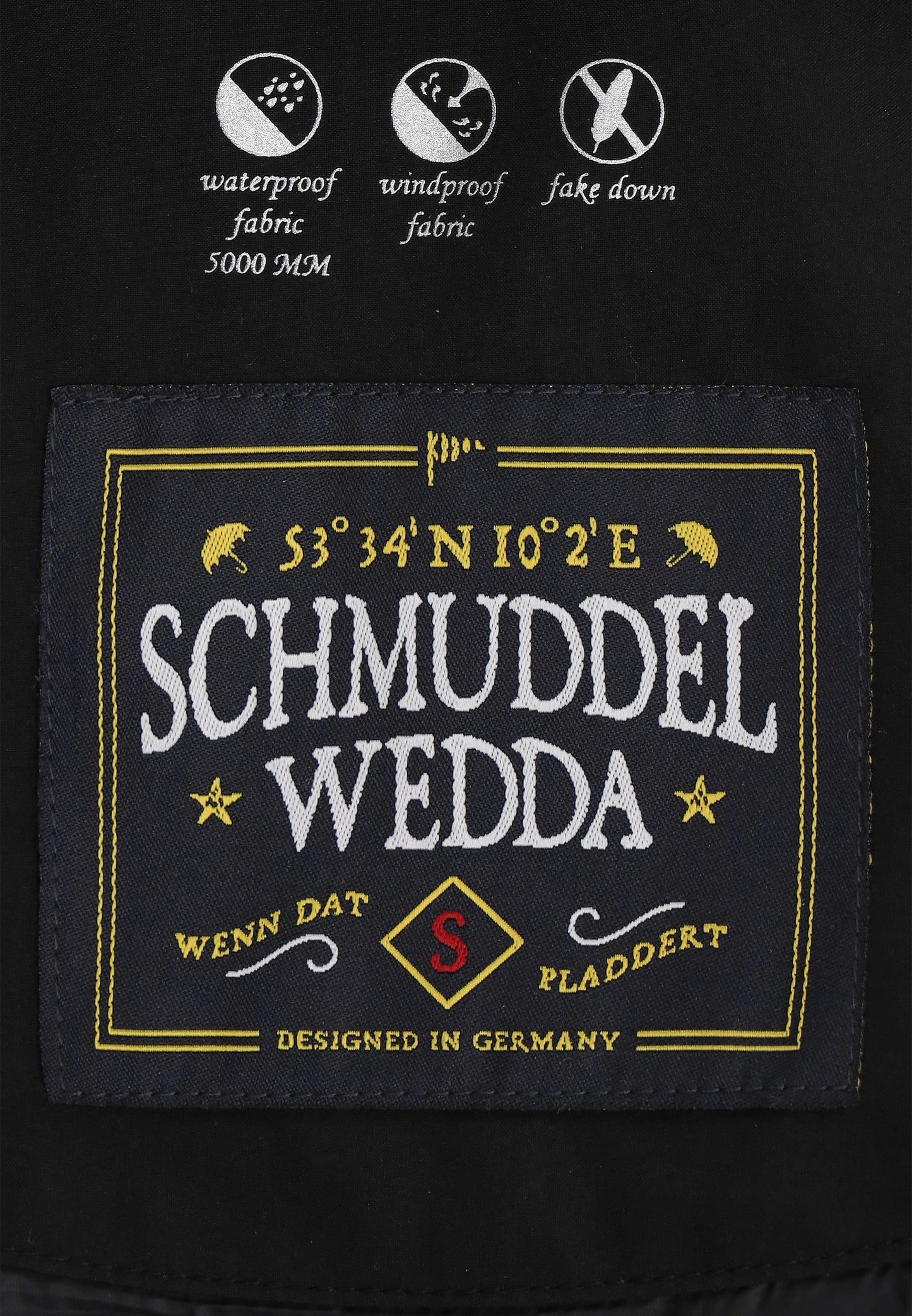 Schmuddelwedda damski płaszcz