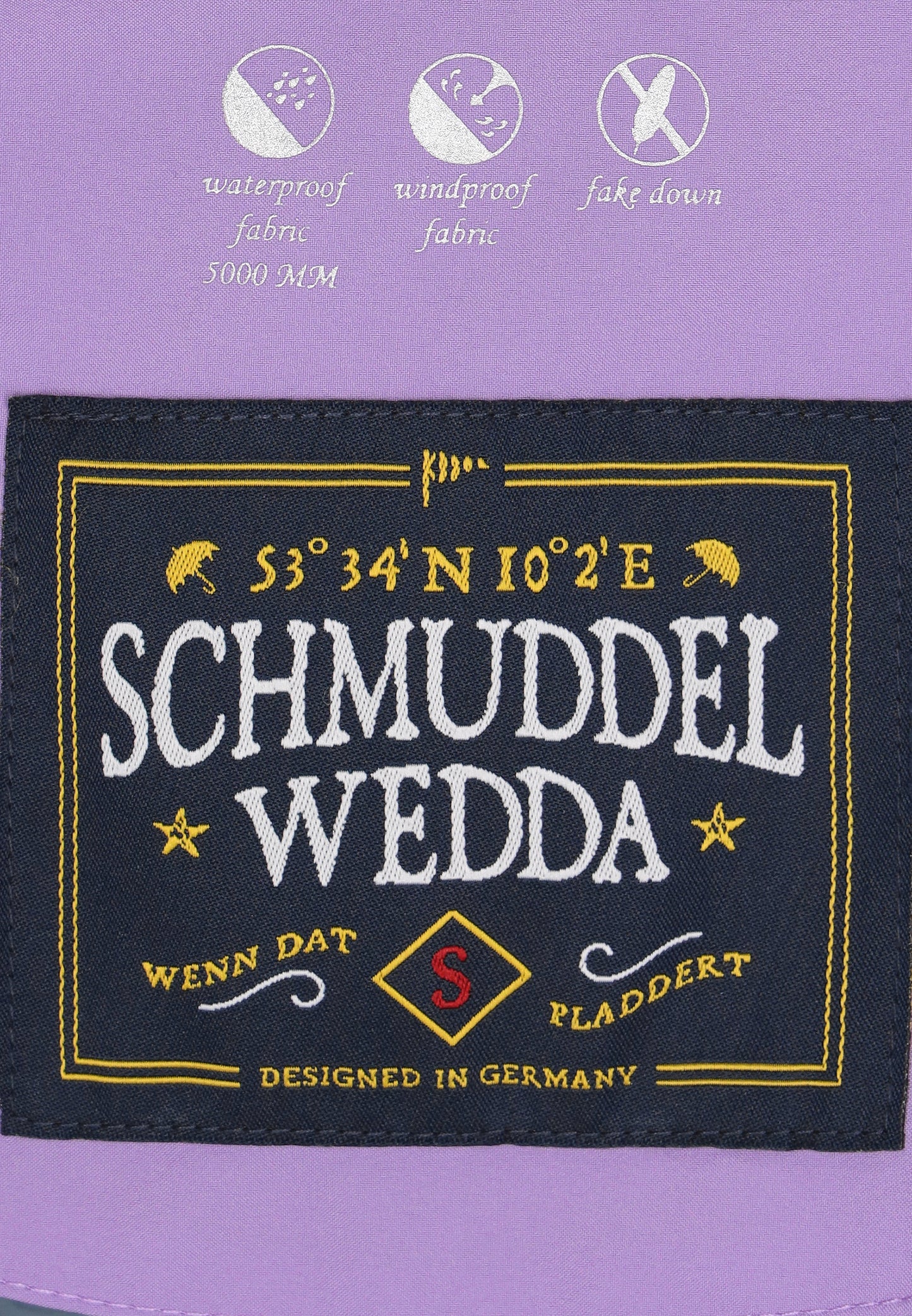 Schmuddelwedda damski płaszcz