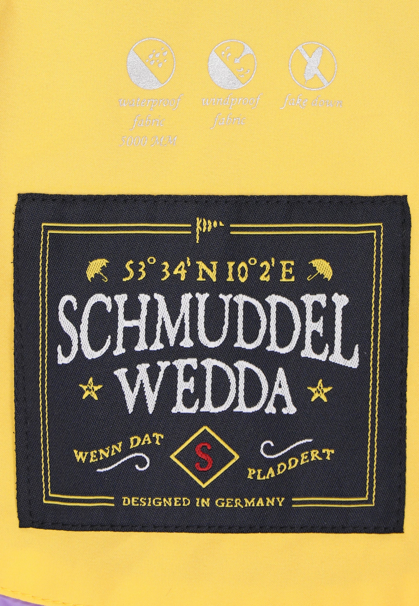 Schmuddelwedda damski płaszcz