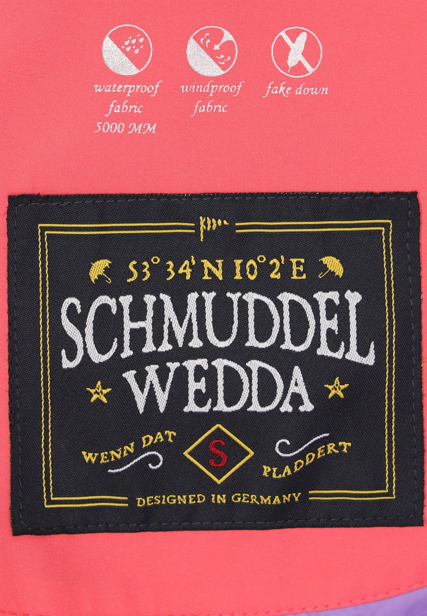 Schmuddelwedda damski płaszcz