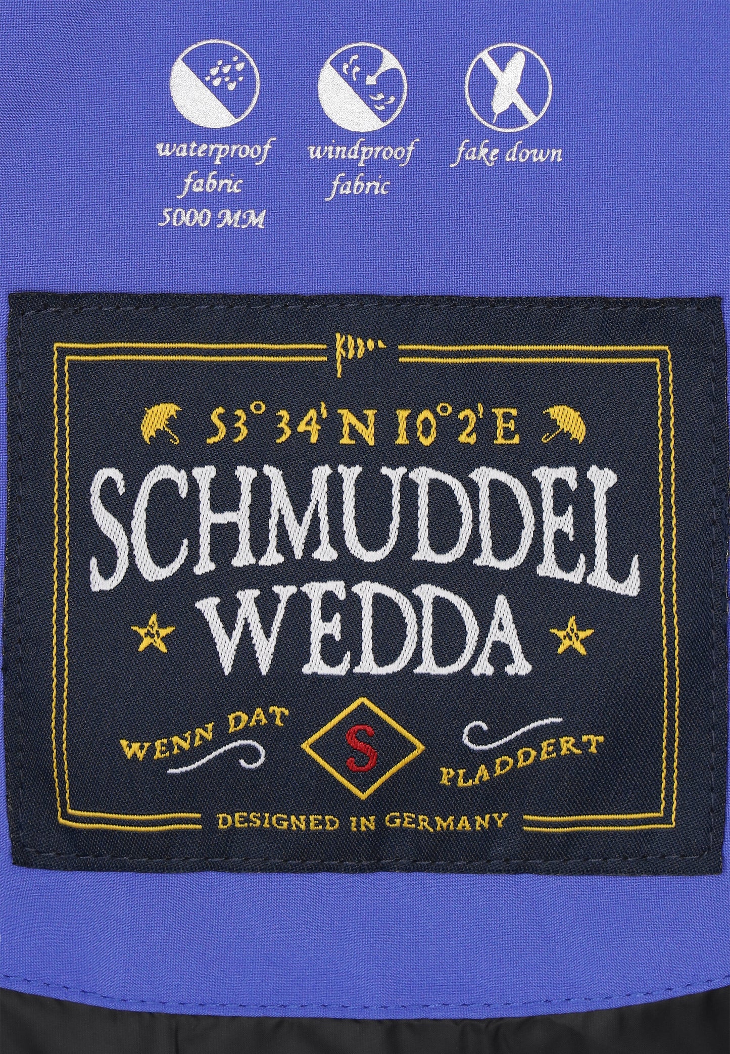 Schmuddelwedda damski płaszcz