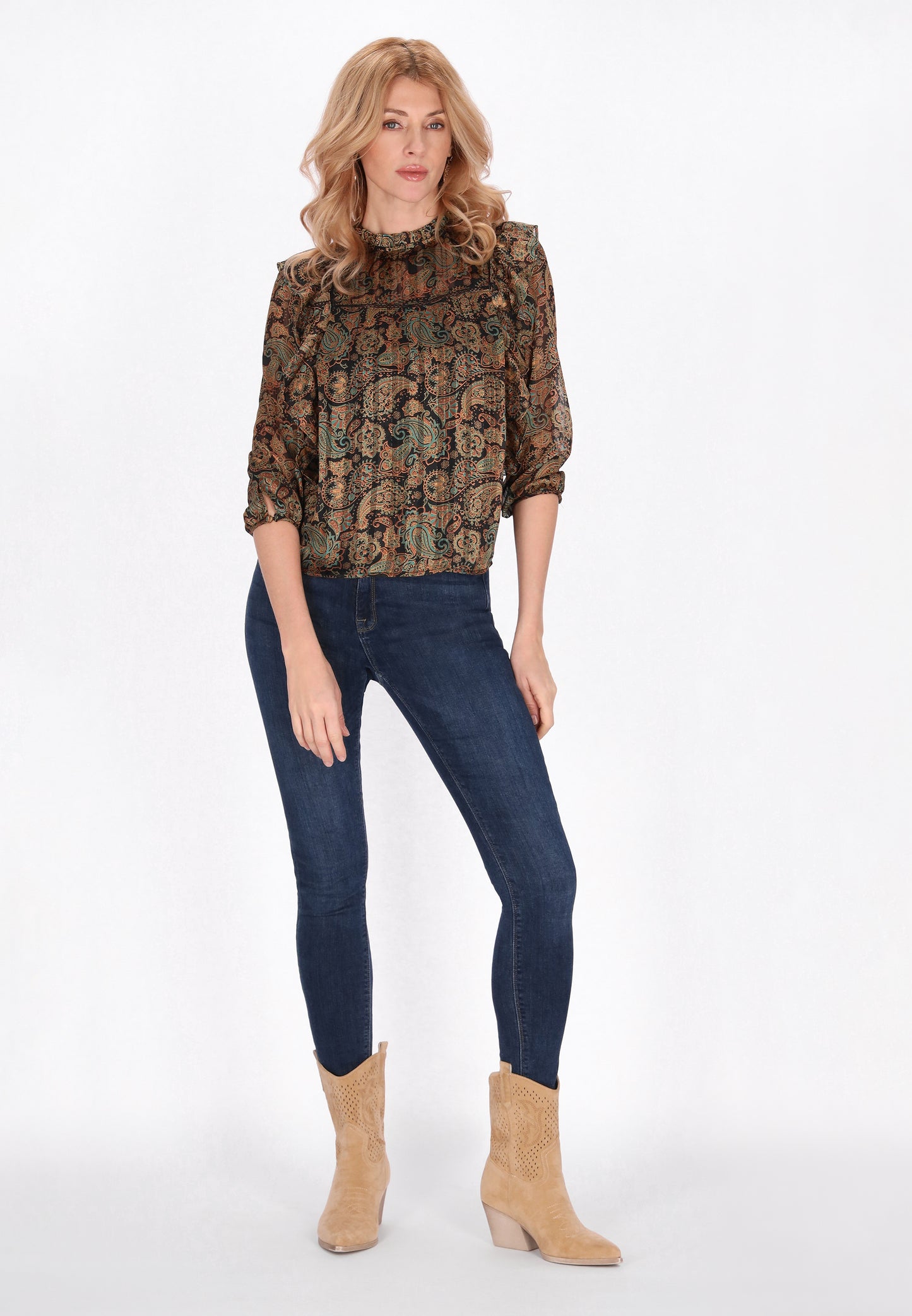 usha FESTIVAL women's blouse