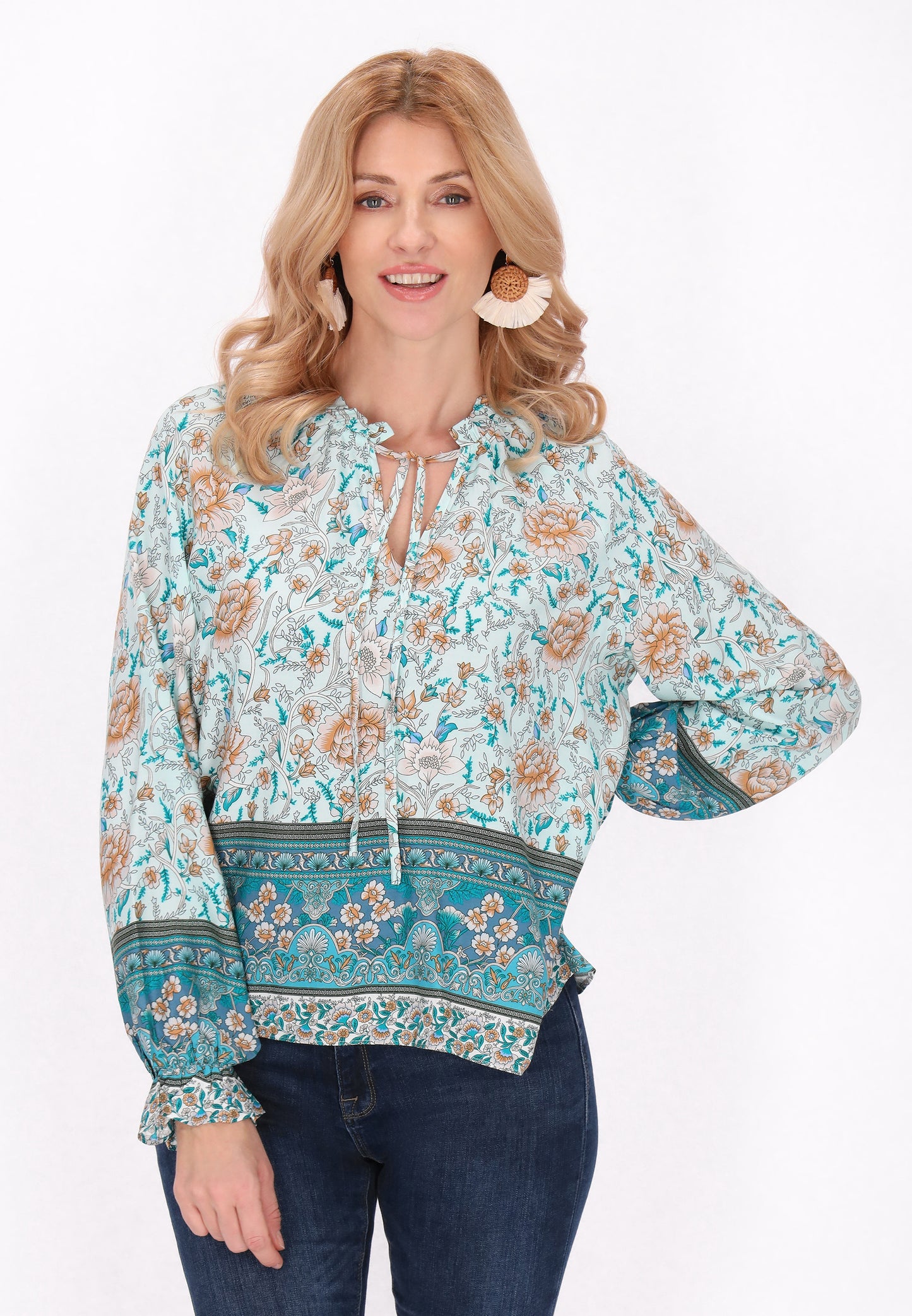 usha FESTIVAL women's blouse