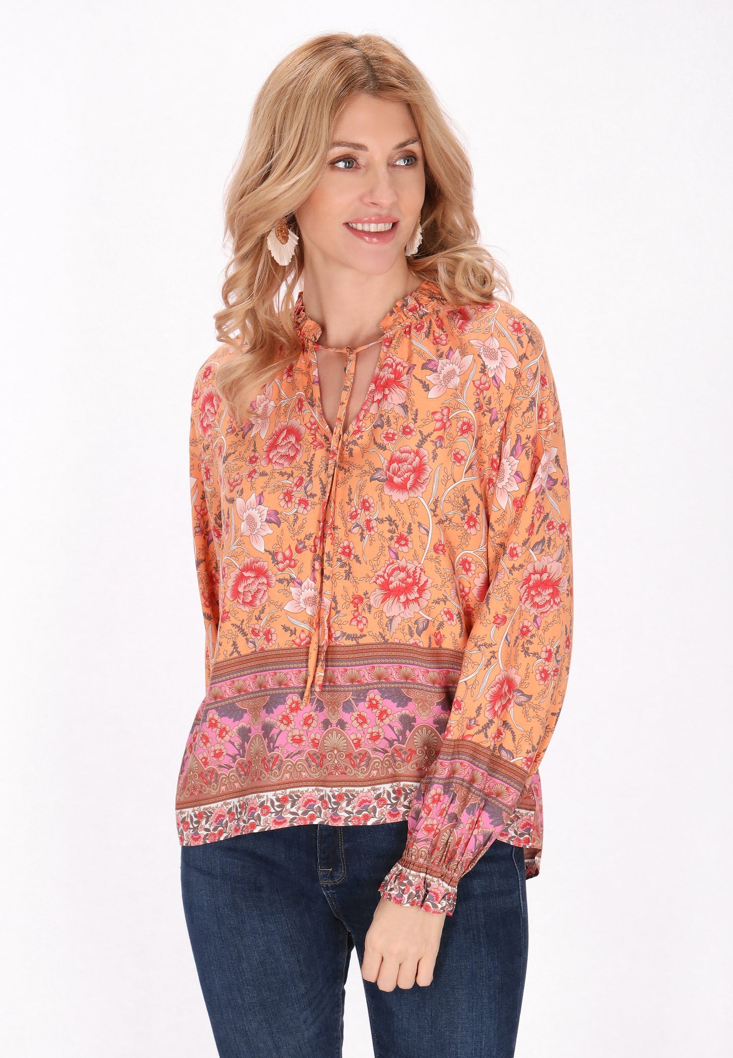 usha FESTIVAL women's blouse