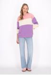 Beige Purple Multicolor