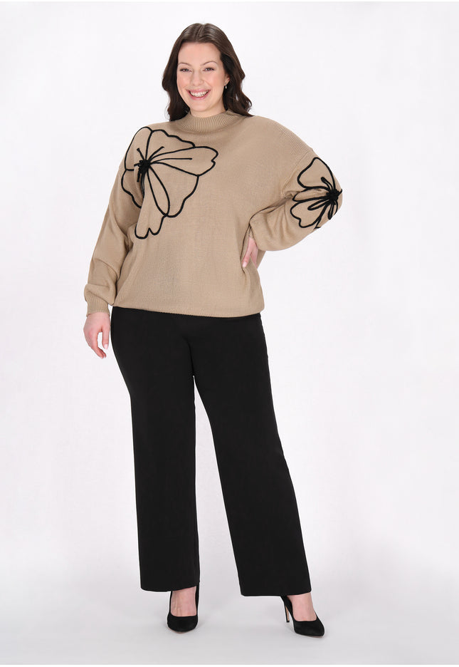 usha Women's Plus Size Sweater