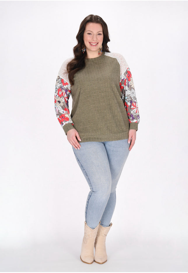 usha FESTIVAL Women's Plus Size Blouse