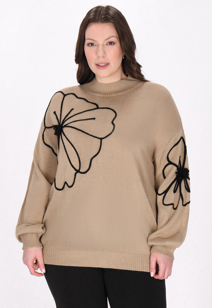 usha Women's Plus Size Sweater