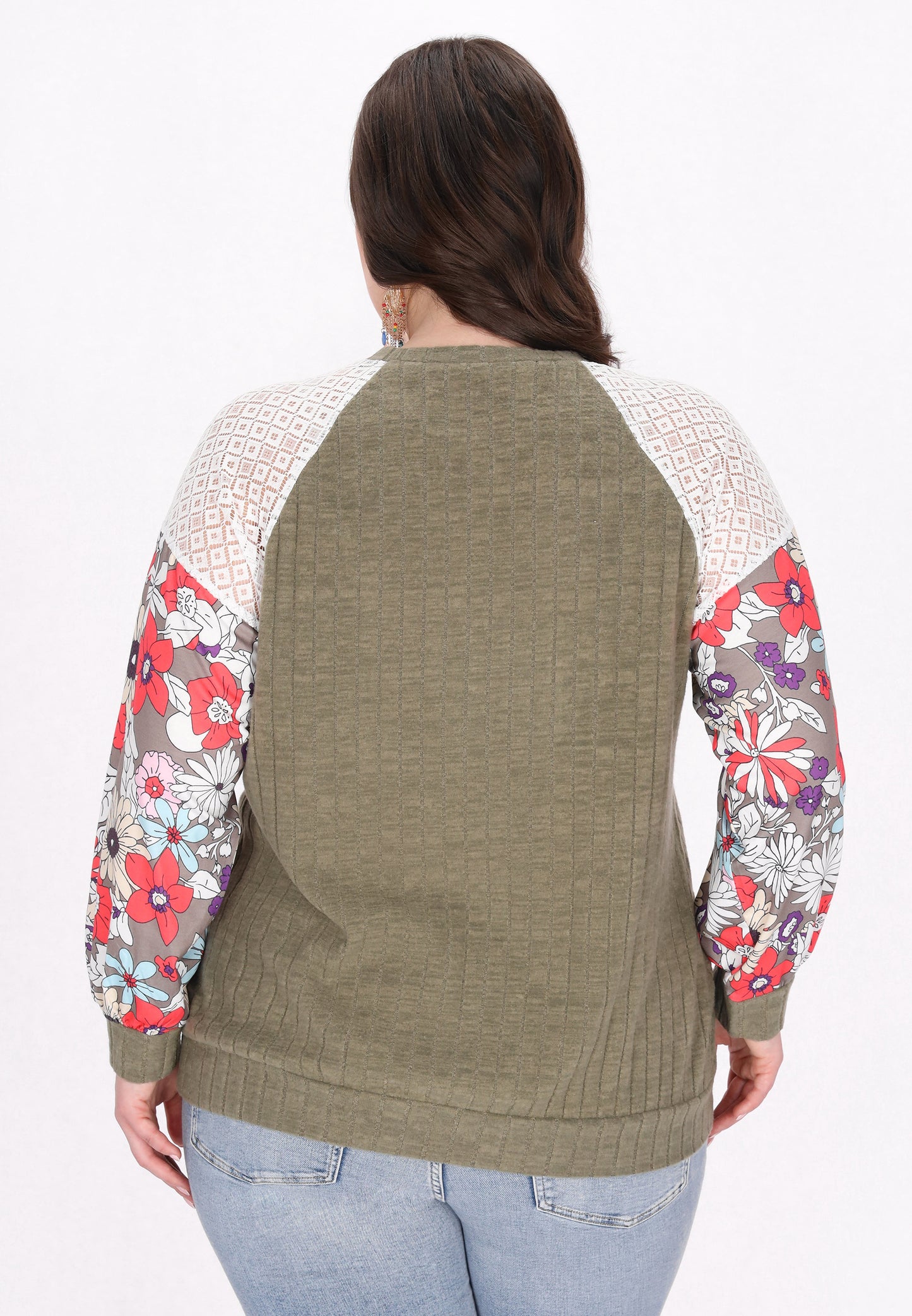 usha FESTIVAL women's plus size blouse