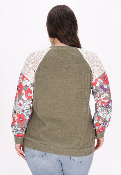 usha FESTIVAL women's plus size blouse