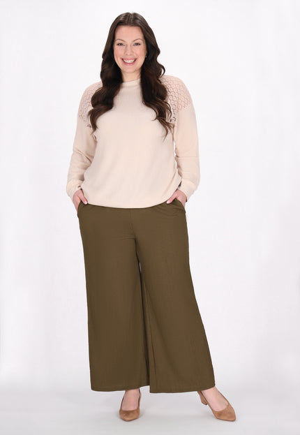 usha Women's Plus Size Pants