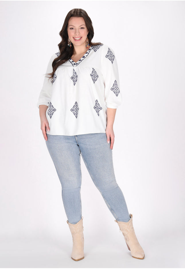 usha FESTIVAL Women's Plus Size Blouse