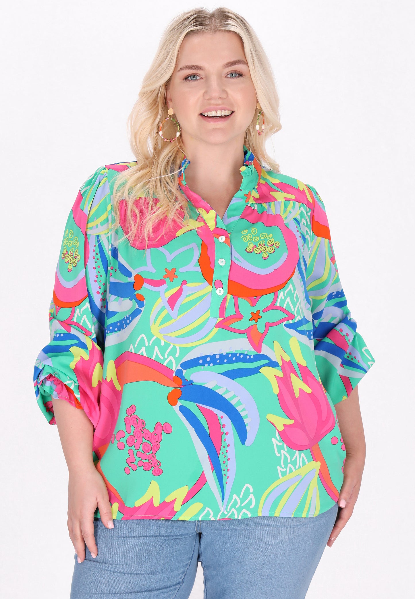 IZIA women's plus size blouse