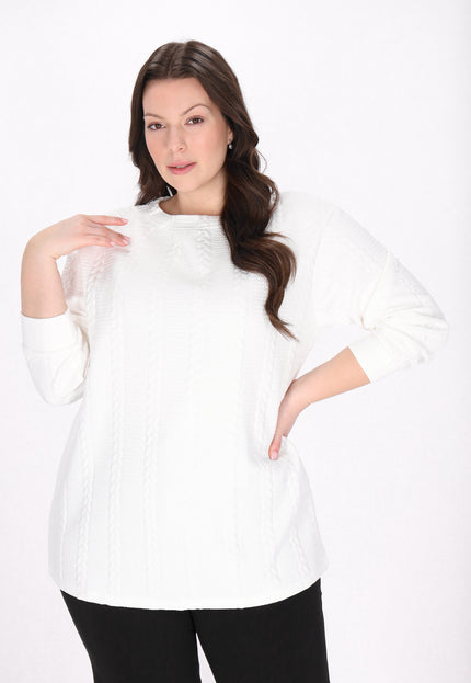 usha Bluza damska Plus Size