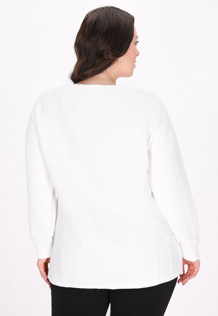 usha Bluza damska Plus Size