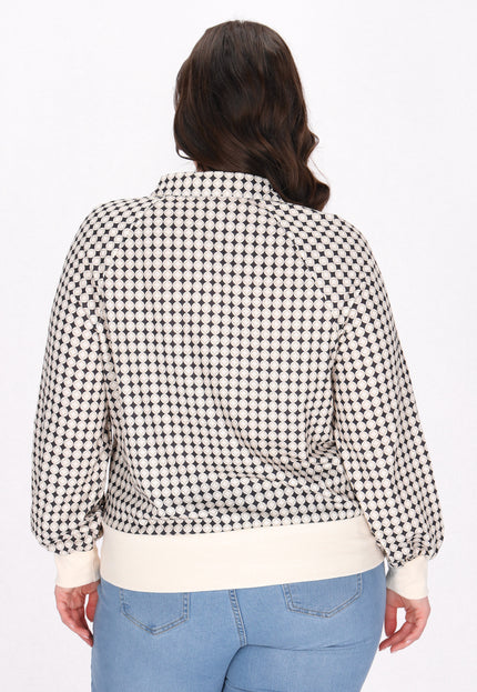 usha BLUE LABEL Women's Plus Size Sweatshirt