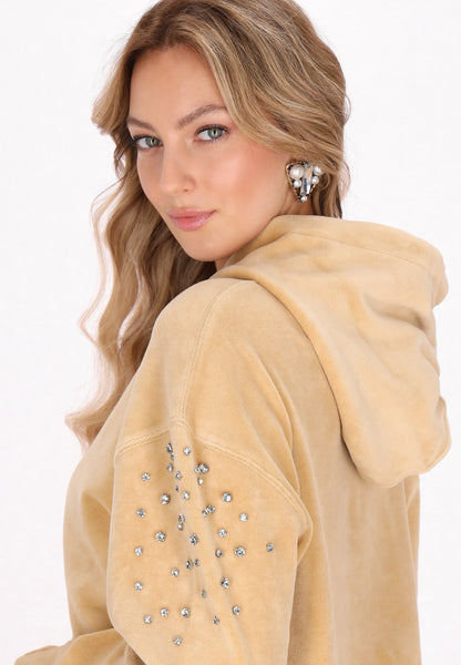 faina damska bluza z kapturem