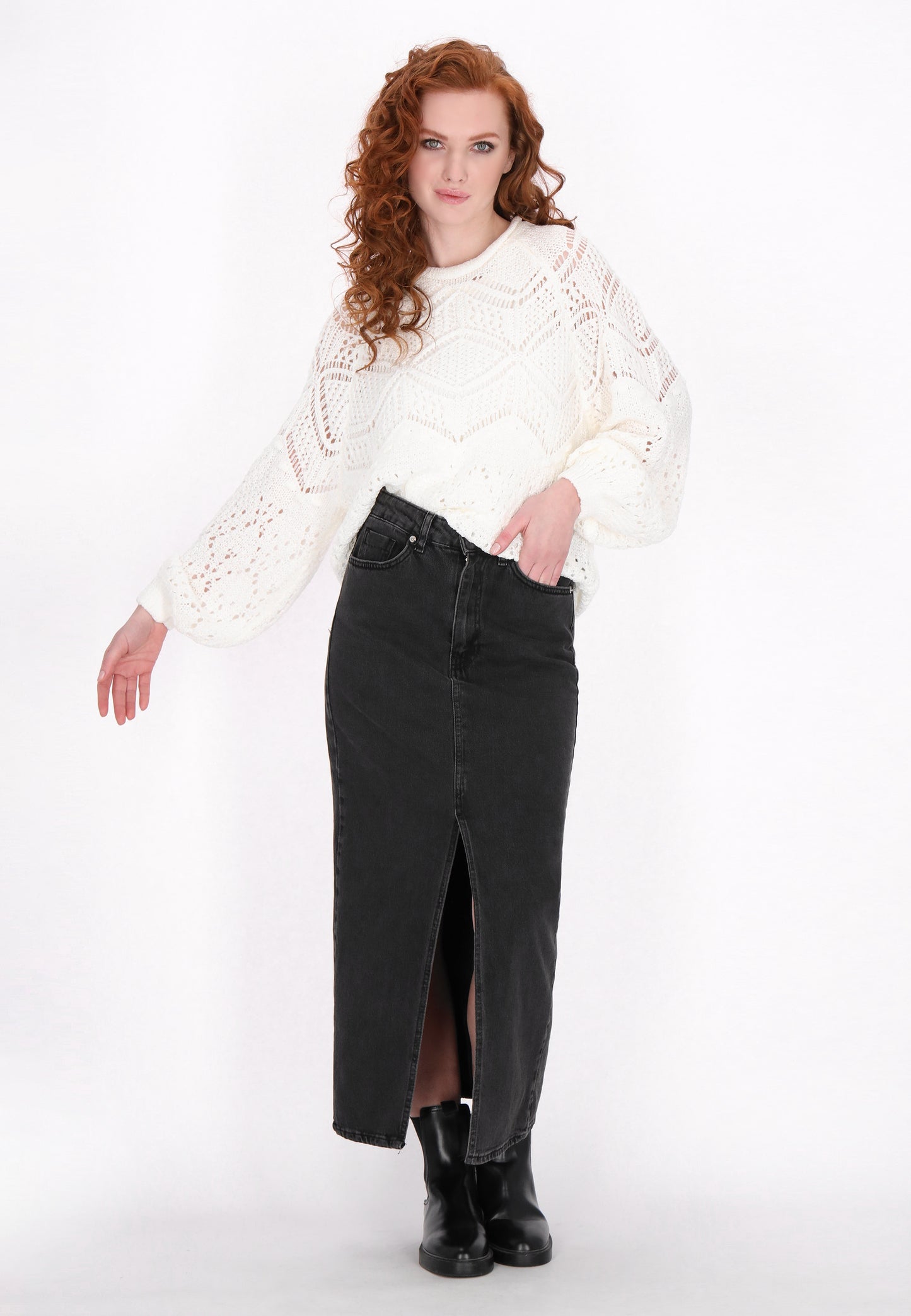 DreiMaster Vintage damski sweter