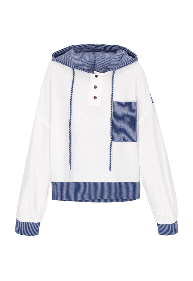 SWIRLY Bluza damska z kapturem