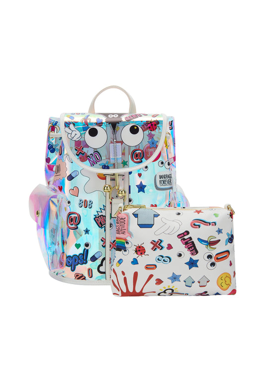 myMo pop EYETHEME women's 2 In-1 tote bag set