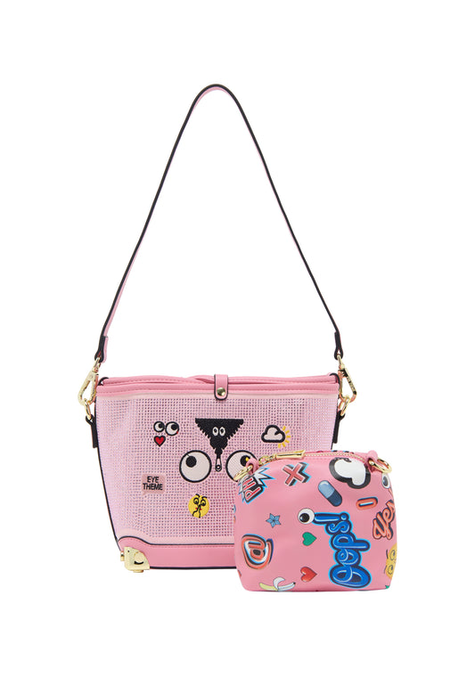 myMo pop EYETHEME women's bucket bag