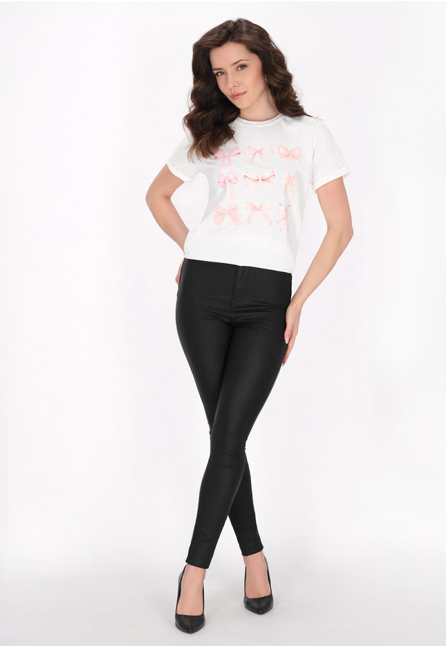faina CASUAL Damska Koszulka T-Shirt